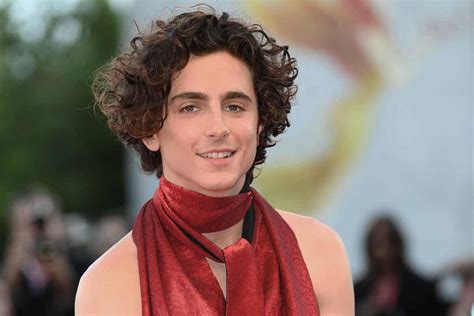 Timothée Chalamet è il nuovo testimoni